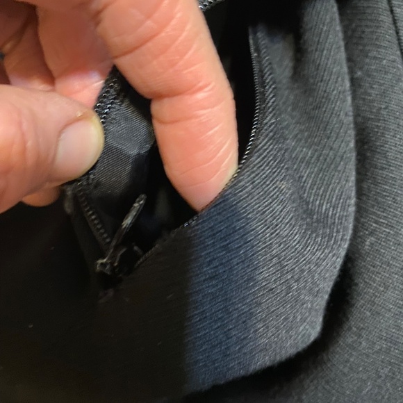 Banana republic Wool, mock neck, sleeveless, retro style dress. Sz 8P - Picture 16 of 16